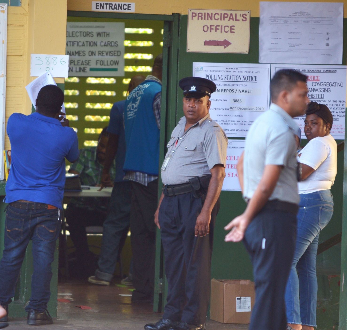 Police and Voters